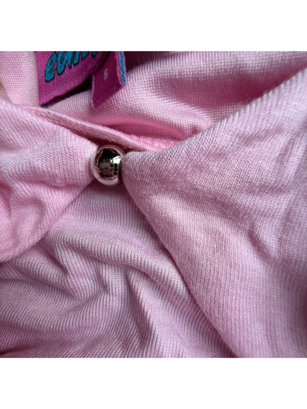 Edikted Pink Draped Tank Top With Adjustable Straps - Picture 2 of 7